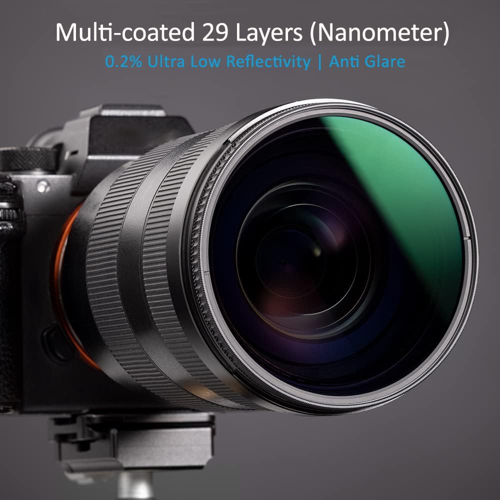 Olympus Evolt E-410対応円偏光フィルター – 反射とグレアを低減し、彩